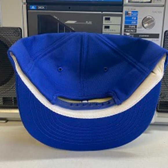 Vintage Goodyear Eagle Trucker Hat Cotton Hat adjustable Snap Back Cap Blue - Picture 4 of 8